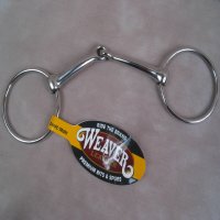 7 Inch O Ring Snaffle Bit Draft Horse/Mule Size NP