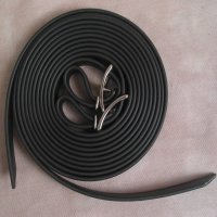 Split Style Reins 3/4 Inch Beta Biothane Black