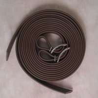 Beta Biothane Split Reins 3/4 Inch Dark Brown