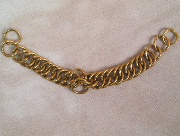 English Curb Chain Solid Brass