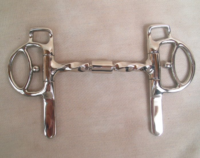 3 3/4 Inch Miniature Kimberwick Roller Mouth Bit