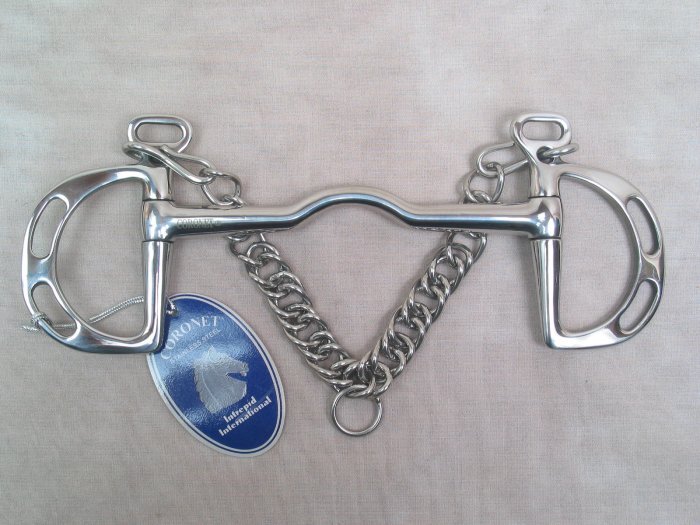 Coronet 5 1/2" Ported Kimberwick Horse Bit