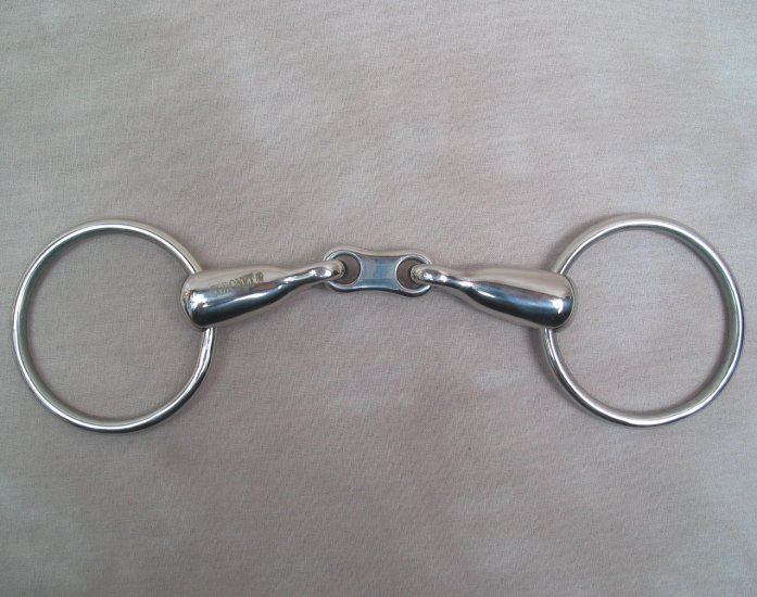 Coronet 5 1/2" French Link Hollow Horse Bit
