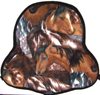 Saddle Cushion Brown Horse Images - Western Saddle Size