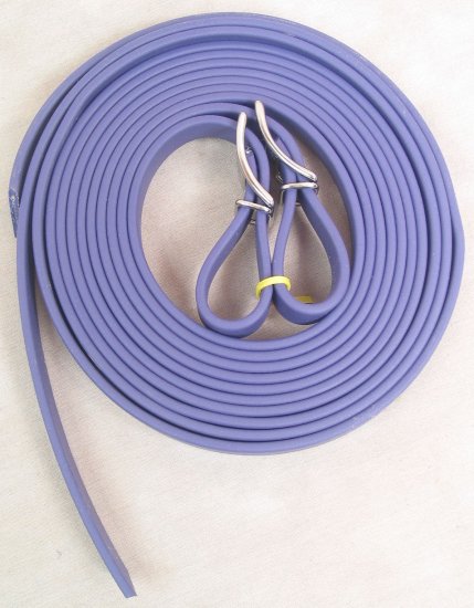 Split Style Reins 5/8" Heavy Weight Beta Biothane Purple