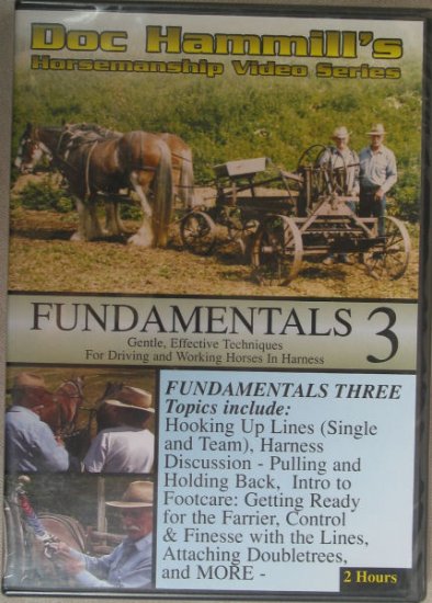 Doc Hammill's Horsemanship Video Series Fundamentals 3 - DVD