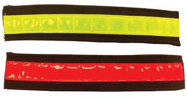 Vis Equips Reflective Riding Bands RED