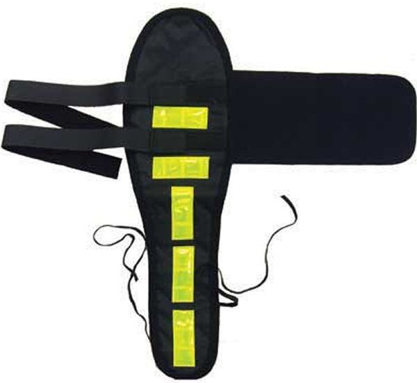 Vis Equips Reflective Riding Tail Guard Red