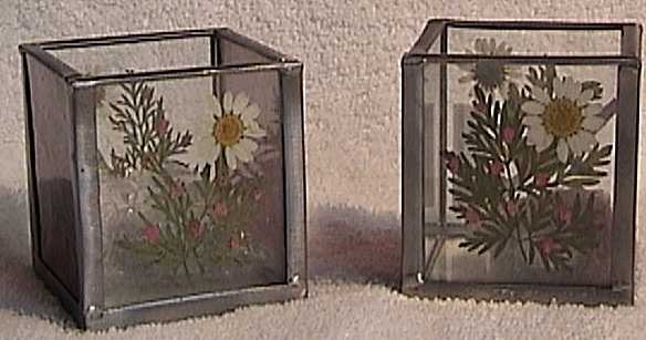 International Silver Votive Candleholder Pair NEW