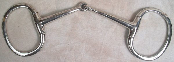 7 Inch Eggbutt Jointed Draft Horse Bit