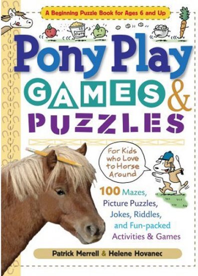 Pony Play Games & Puzzles Soft Cover Book