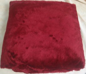 Horse Driving Lap Robe Burgundy