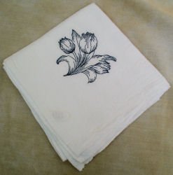 Tulip Flour Sack Dish Towel