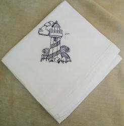Lighthouse Flour Sack Dish Towel