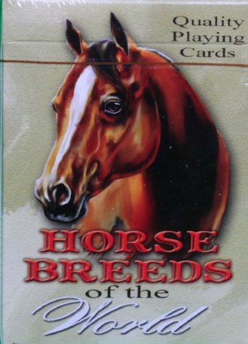 Horse Breeds of the World Playing Cards