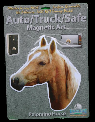 Palomino Horse Auto/ Truck/Safe Magnetic Art