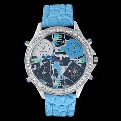 5 Time Zone Camo baby blue