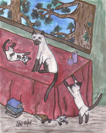 Naughty Kitties