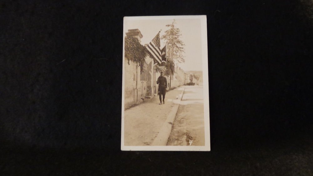 Vintage Sepia Real Photo Postcard (RPPC) Military US Unposted 1901-07