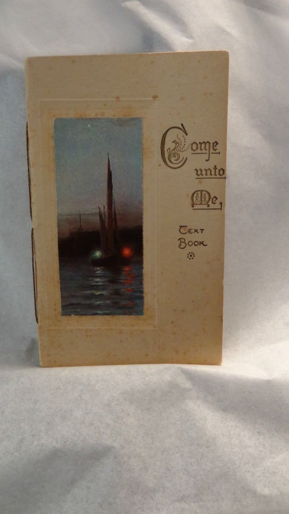 Raphael Tuck & Sons Religious Booklet # 0451 Vintage Victorian