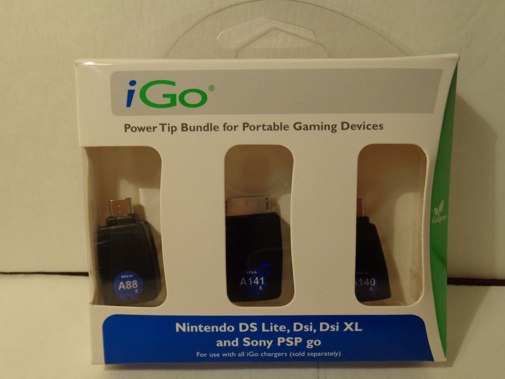 Power tip Bundle for portable gaming devices/for nintendo Ds lite/Dsi XL/PSP GO