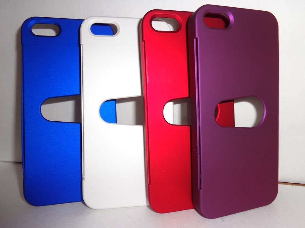 iPhone 5 card holder case/Free shipping/multiple colors/brand new
