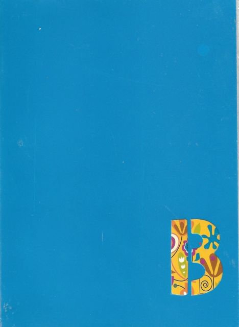 NEW Lined Fall Blue "B" Journal or Diary
