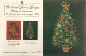 Vintage Christmas Cards - 16 Pack
