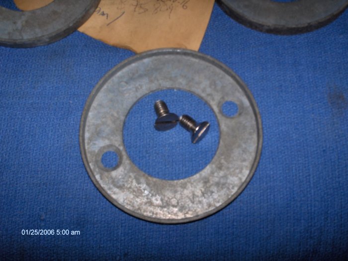 volvo penta ZINC RING 100 100B 100S # 875810 + 2 screws v-15