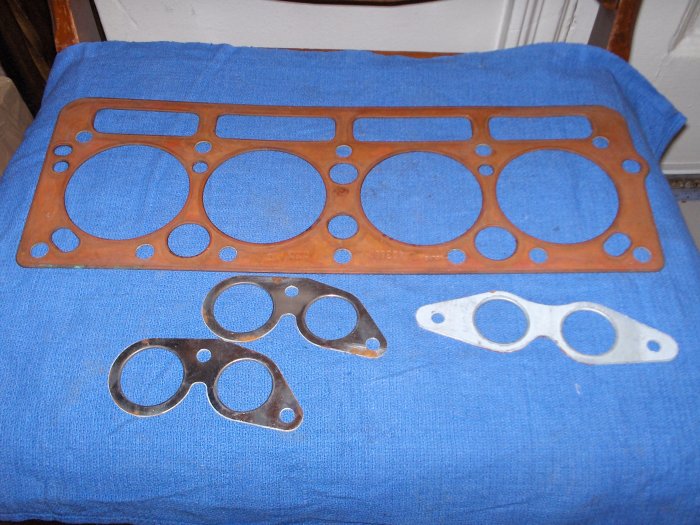 VOLVO PENTA head gasket set 4 cylinder nr COPPER ! 403832 / 402833