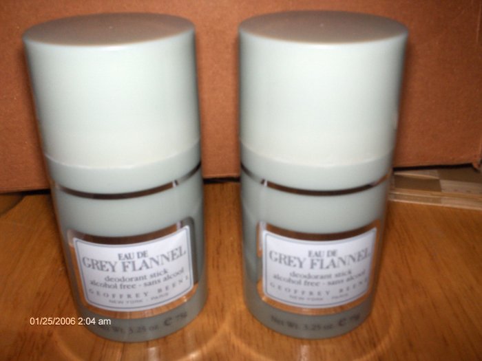 GREY FLANNEL by GEOFFREY BEENE DEODORANT 3.25 oz