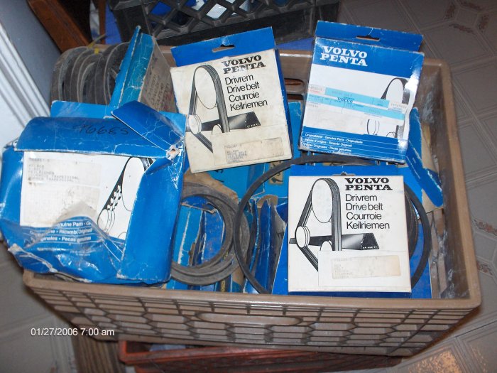 VOLVO PENTA BELT # 958497