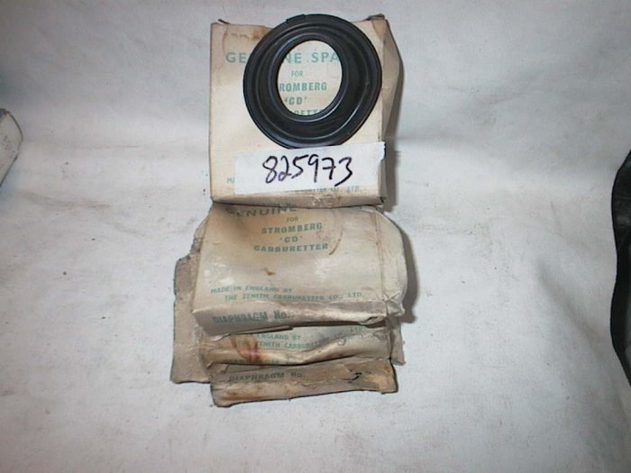 volvo penta STRONGBERG CARBURATOR DIAPHRAGM (X 5 ) 825973 MECHANICS SPECIAL