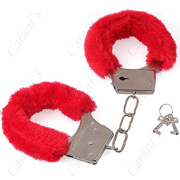 Soft Wrapped Fluffy Romantic Love-Cuff Handcuffs Naughty Gadget FNG-14117