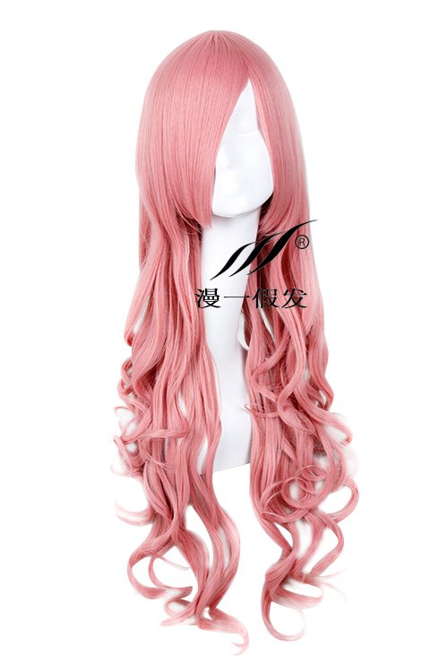 NANA Serizawa Layla pink 80cm Cosplay wig+free shipping+Free Wig Cap