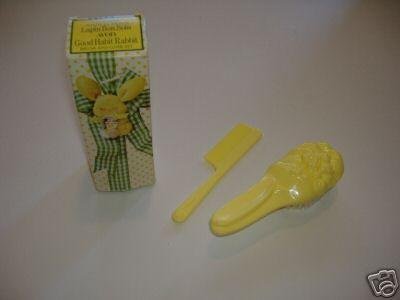 AVON GOOD HABIT RABBIT BRUSH AND COMB SET