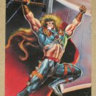 DC versus Marvel (Fleer/SkyBox 1995) Impact Card #1- Thor EX-MT DC versus Marvel (Fleer/SkyBox 1995) Impact Card #1- Thor EX-MT