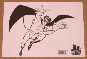   
Batman and Robin, The Adventures of (SkyBox 1995) Coloring Card C2 Robin EX