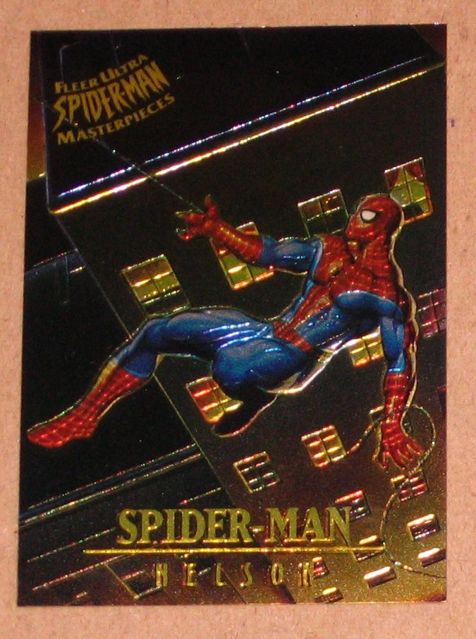 SpiderMan, Fleer Ultra (1995) Masterpieces Web Card 5
