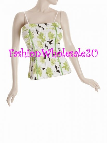 WS Green Tea Halter Top Wholesale (6 Pack)