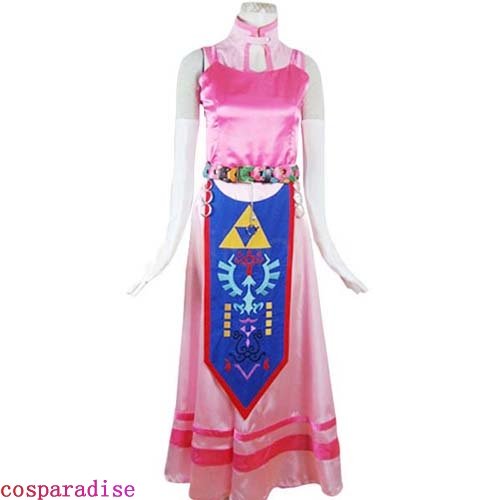 The Legend of Zelda Princess Zelda Halloween Cosplay Costume