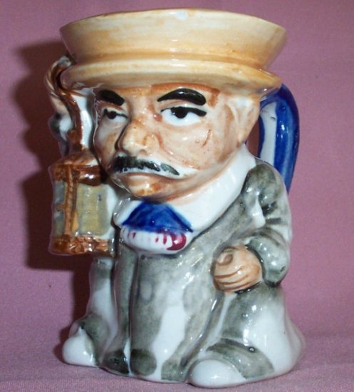 Vintage TOWN CRIER / LAMPLIGHTER Toby Jug, Made in Japan