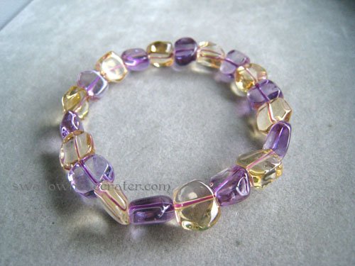 Small Free Form Ametrine Bracelet