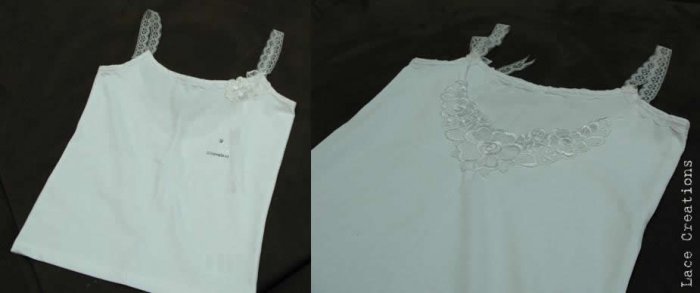 Lovely Lace Spaghetti