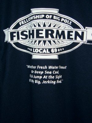 Fisherman T-shirt X-Large NEW