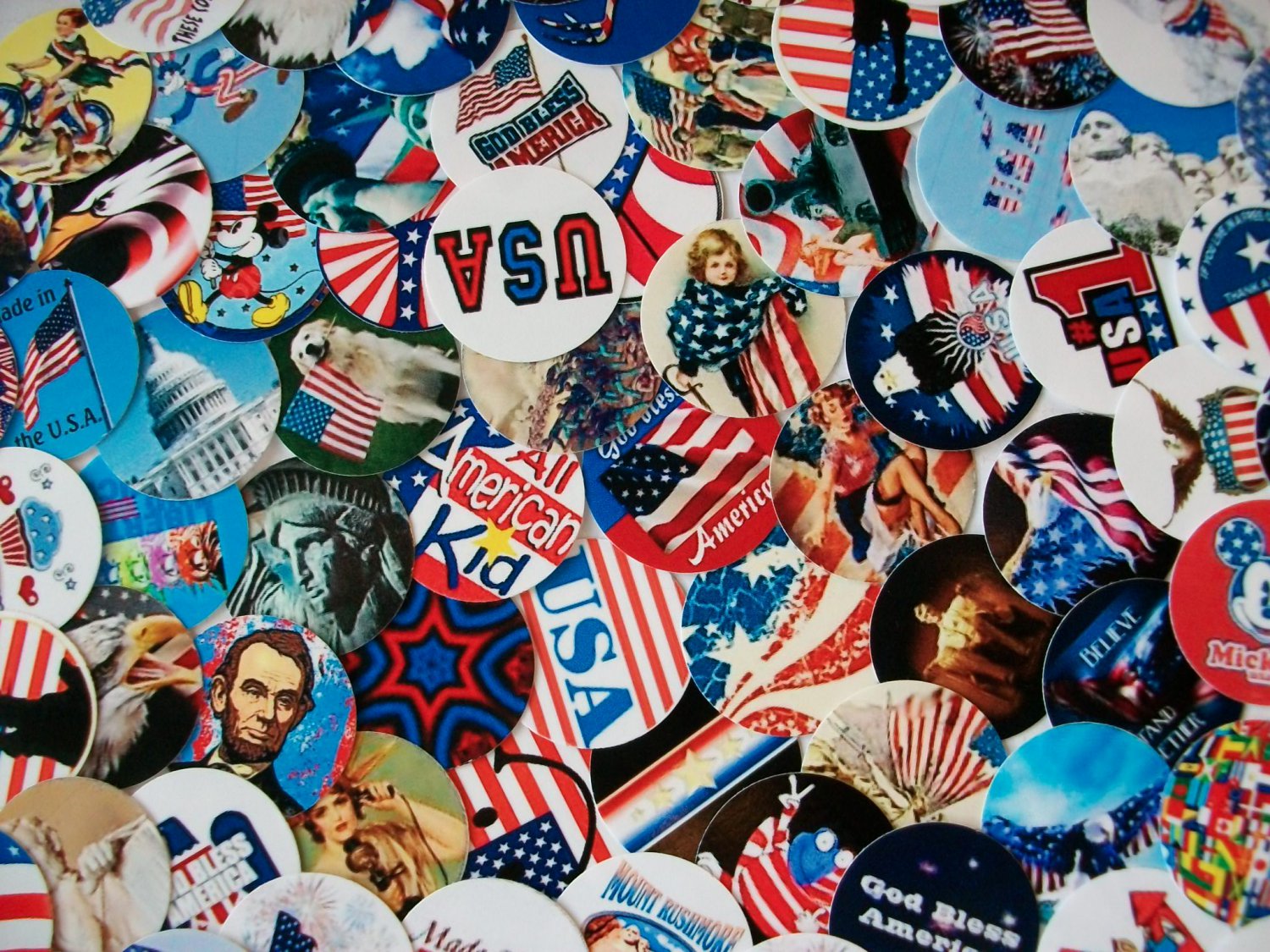 All Patriotic 1" Round Images