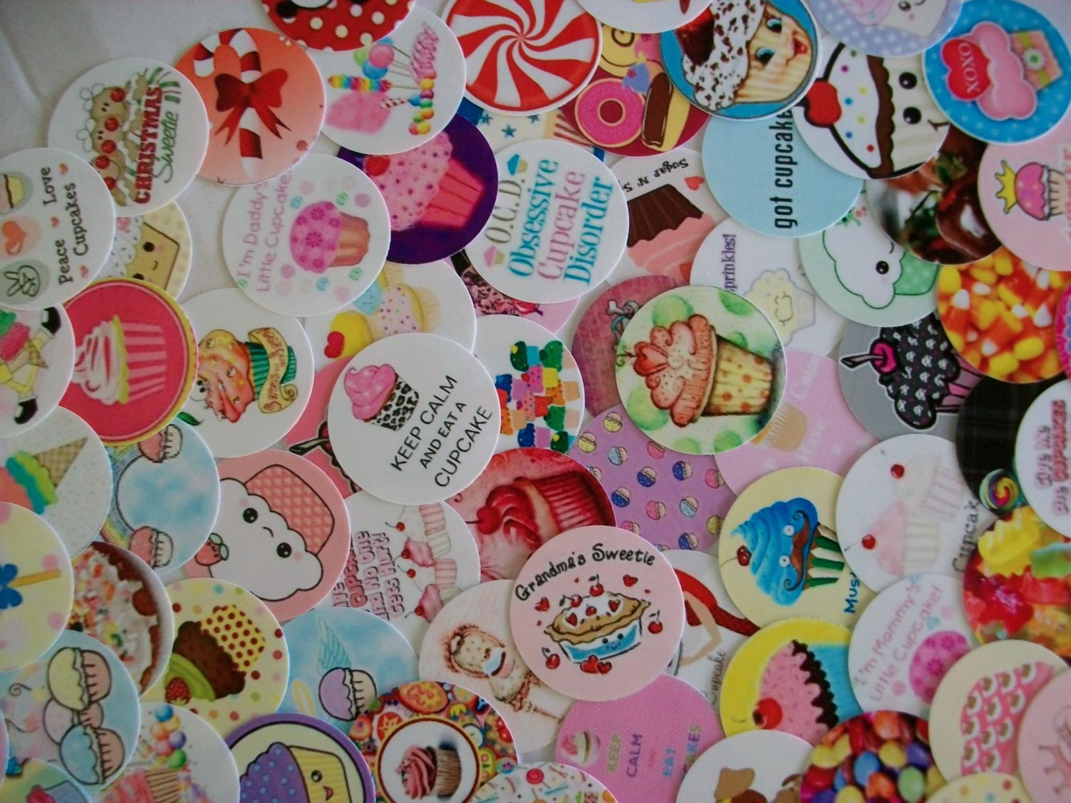 Sweet Treats 1" Round Images