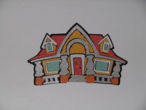Disney Mickey Mouse's House Scrapbook Paper Piecing
