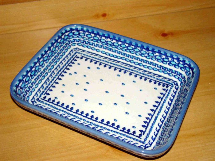 Polish Pottery Baker Exclusive Unikat Boleslawiec Poland