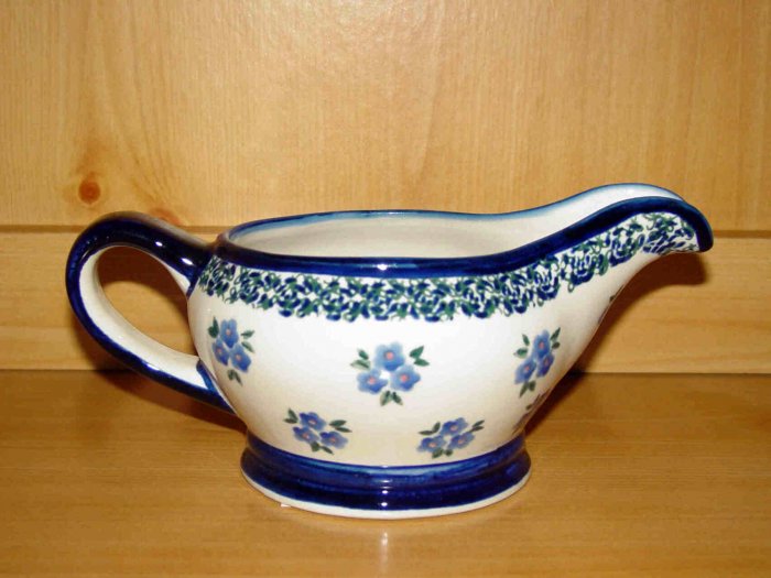 Polish Pottery Gravy Boat Sydney Gat 1 Zaklady Ceramiczne Boleslawiec Poland